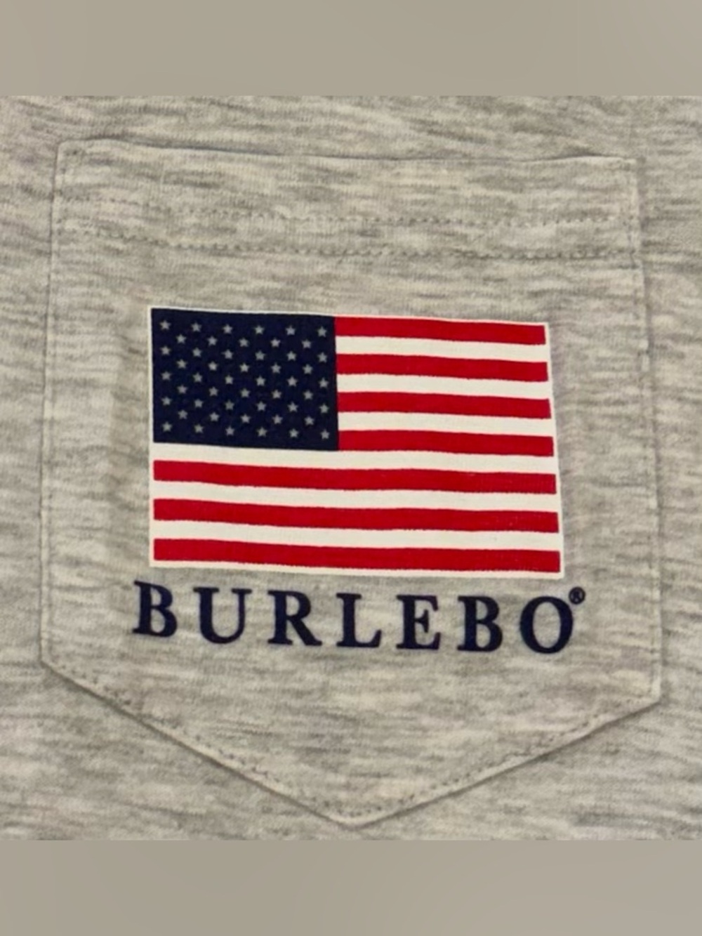 Burlebo “Raised On Reagan” Long Sleeve Tee Men’s XL * LIKE NEW * - Picture 4 of 8
